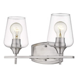 Z-lite 473-2v-bn Joliet - Mueble De Baño  2 Luces  Niquel 