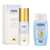 Isdin Combo Fotoprotector Fusion Water Y Hyaluronic Concentr