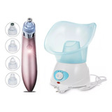 Extractor Removedor De Puntos Negros + Vaporizador Facial  