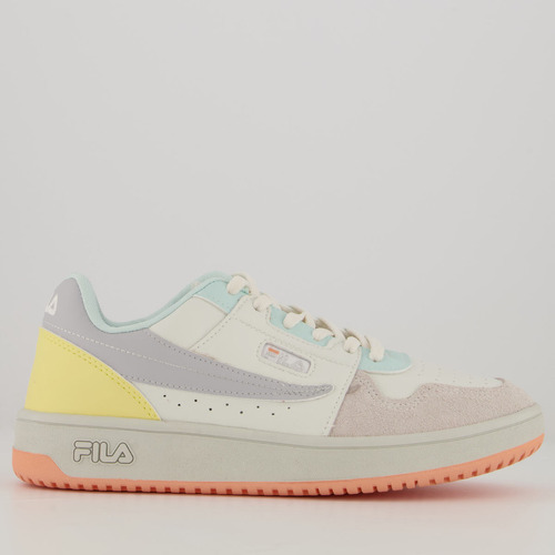 Tênis Fila Arcade Low Feminino Branco E Azul