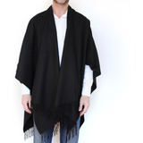 Ruana Poncho Mantón Hombre Fogonero Brasero Fogon Fin