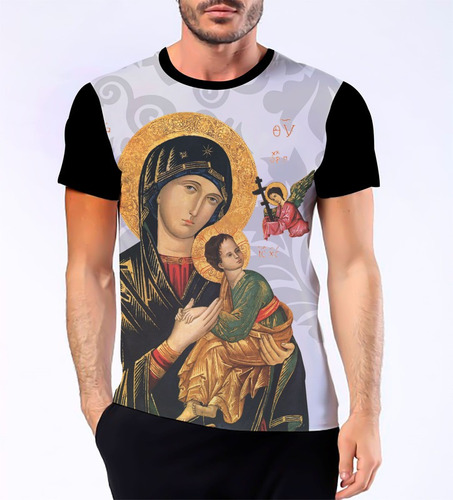 Camiseta Camisa Nossa Senhora Do Perpétuo Socorro