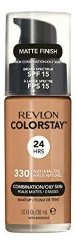 Revlon Base De Maquillaje Colorstay 24 H 330 Natural Tan