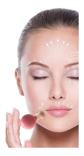 Massageador Lifting Facial Antirrugas Ventosa Silicone Vácuo