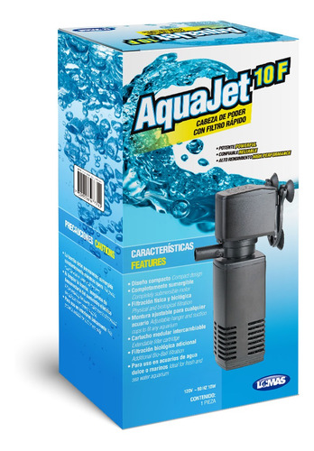 Cabeza De Poder/filtro Rapido Aqua-jet 10
