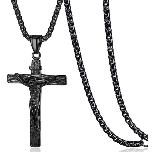  Colar Com Pingente De Cruz De Crucifixo Rehoboth Jesus Cris