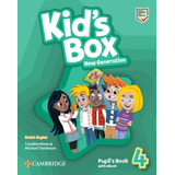  Kid's Box New Generation Level 4 Pupil's Book With Ebook Br