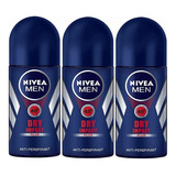 Nivea For Men Impacto Seco Antitranspirante Desodorante Roll