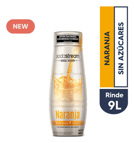 Soda Mixer Naranja | Sabores De Sodastream