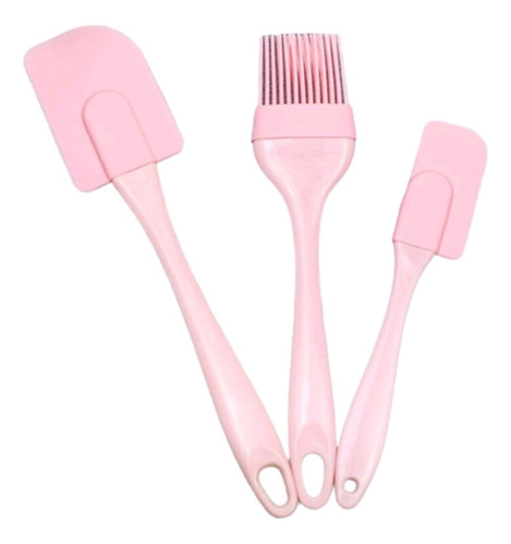 Conjunto Espátulas Silicone Talheres Cozinha