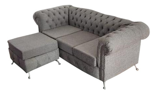 Sillon Chesterfield Con Camastro 