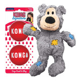 Kong Wild Knots Bear & Signature Balls Paquete De 2 Juguete