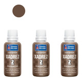 3 Bisnagas Corantes Liquido Xadrez Á Base D´água Promoção