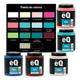 Pintura A La Tiza Chalk Colores Pote 900cc Eqarte 