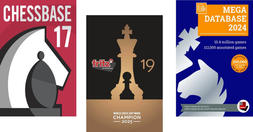 Kit Xadrez | Fritz 19, Chessbase 17, Mega Database 2024