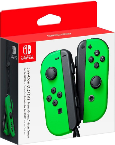  Nintendo Switch Joy-con (l) E (r) - Verde E Verde (par)