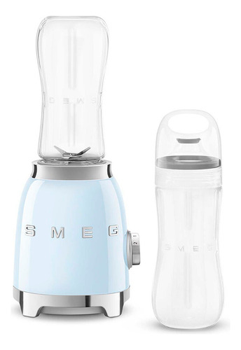 Licuadora Smeg Personal Blender Compacta 2 Botellas Portatil