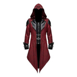 B Chaqueta Con Capucha Estilo Gótico Assassin Creed Steampunk