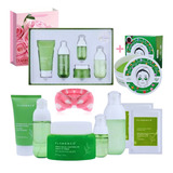 Kit Skincare Té Verde Flamenco + 60 Mascarilla Para Ojeras