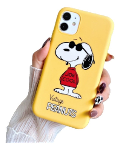Estuche Funda Compatible Para iPhone 7/8/11/xr Snoopy