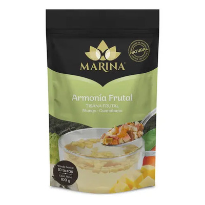 Tisana Frutal Marina Sabor Mango Guanábana 100g | MercadoLibre