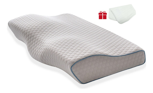 Almohada Viscoelástica Gel Ajustable Ortopedica Cervical