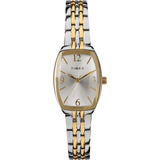 Timex Classic 21 Mm Reloj De Pulsera Para Mujer, Dos Tonos, 