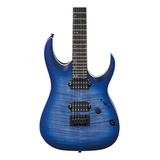 Guitarra Electrica Ibanez Rga Azul Sombreada Rga42fm-blf