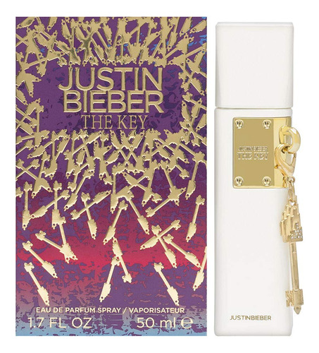 Eau De Parfum De Justin Bieber En Spray, The Key, Multicolo.