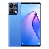 Teléfonos Inteligentes Android Baratos Reno8 Pro 4.67 Pulgads Ram16gb Y Rom512gb Azul