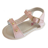 Sandália Baby Infantil Feminina Rosa Nude Kidstep