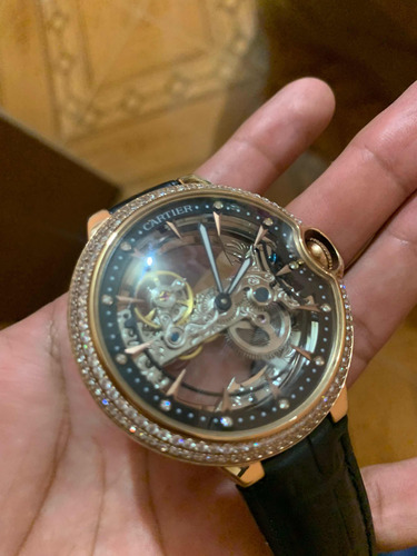Reloj Cartier Full Moisannite (tag, Iwc, Patek, Richard)