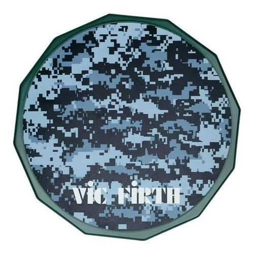 Pad De Estudo Vic Firth 12¨ Digital Camo Practice Vxppdc12 