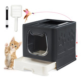 Arenero Para Gatos Suhaco Caja De Arena Plegable Para Gatos