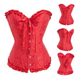 Top Noche Fiesta Bustier Corset Importado Shein 