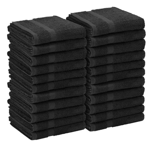 Toalla De Mano 100% Algodón Para Salón, 24 Pack Utopiatowels