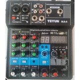 Consola Teyun 4 Canales 24 Dsp Y Placa Audio 24 Bit / 48 Khz