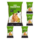 Alimento Mezcla Hamster Jerbo Topo Ruso X 750 G X 5 Unidades
