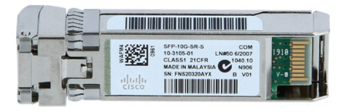 Transceiver Cisco Sfp-10g-sr-x Original San Isidro