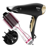 Secador De Cabelo Philco 2200w Difusor Escova Gama 4 Em 1