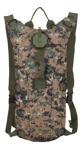 Mochila Hidratacion Camelbak Outdoors  Bolsa Agua - Running Color Verde Camuflado Diseño De La Tela Liso