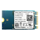 Unidad D/estado Sólido Ssd Wd Sn520 512gb 2242 M.2 Nvme Pcie