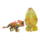 Figura De Accion Huevo Triceratops Dino Alien 