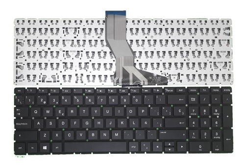 Teclado Negro Para Hp 15-bw 15-bw002la 15-bw005la 15-bw006la