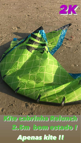 Kite Cabrinha Relunch 2,5 M Ano 2015 Ótimo Estado