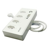 Plug Multiplo De Tomada Inteligente Wifi - Branco 20/1