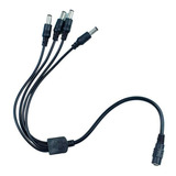 1 Hembra A 4 Macho Enchufe Dc Cable Divisor De Alimentación