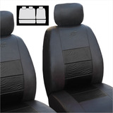 Fundas Cubre Asiento Delanteras Ecocuero Bastonada 1/3-2/3