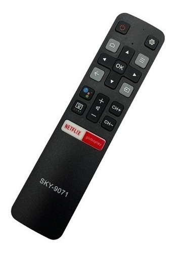 Controle Remoto Tv Tcl Smart Rc802v  Comando Voz Sky-9071