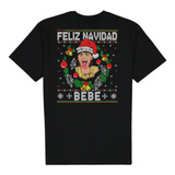 Camiseta Navideña- Playera Corridos Tumbados- Navidad